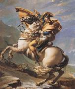 Jacques-Louis David, Napoleon Crossing the Alps (mk08)